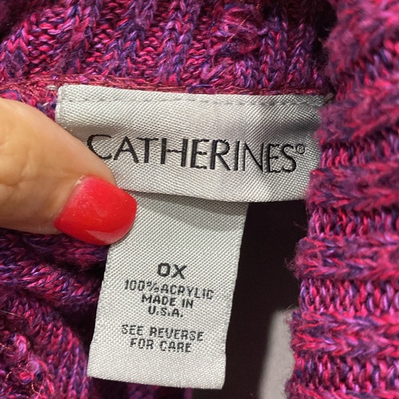 Cowl Neck Knit Sweater by Catherine’s |Size 0X - Picture 5 of 5